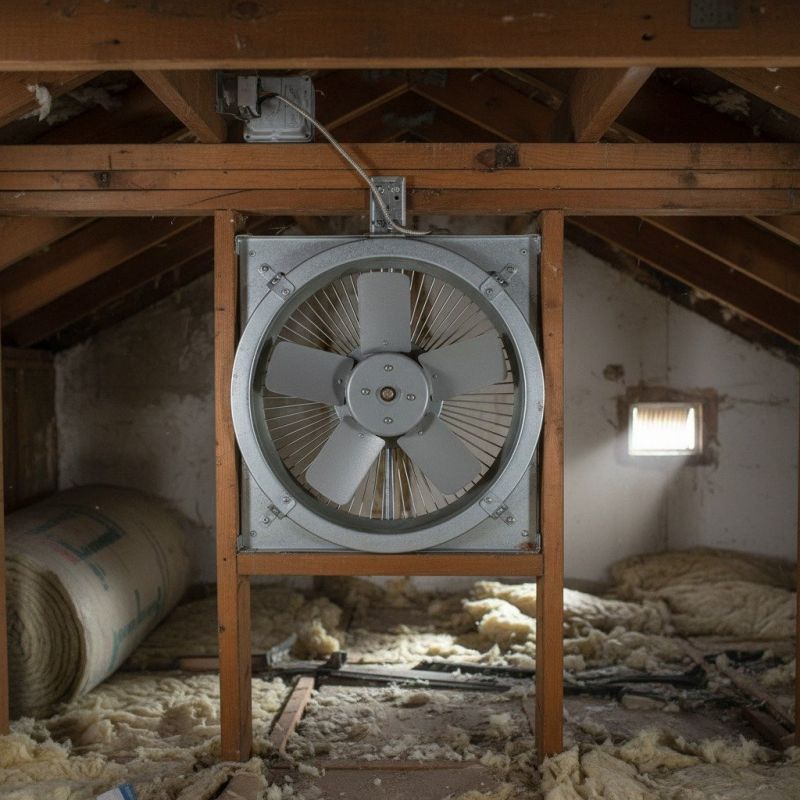 Attic Fan Replacement in Heber City, UT