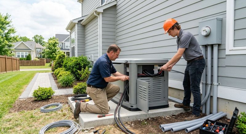 Gas Generator Installation in Conroe, TX