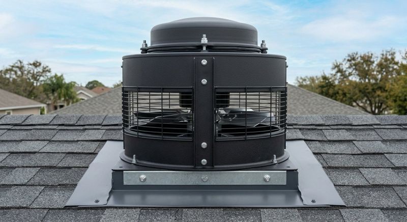 Solar Exhaust Fan Installation in Heber City, UT